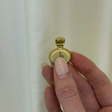 Jade Ruzzo - One of a Kind Gong Pendant - Diamond