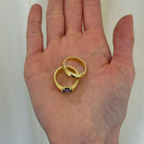 Jade Ruzzo - Markie Ring Blue Sapphire Round