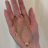 Jade Ruzzo - Josephine Pendant - Old Mine Diamond 16"