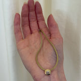 Jade Ruzzo - Josephine Pendant - Old Mine Diamond 16"