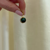 Devon Woodhill - Cabochon 'Moon Charm' | Malachite
