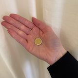 Devon Woodhill - Classic Disc Charm - Yellow Gold Diamond