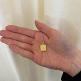 Classic Diamond Trefoil Pillow Locket