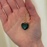 Devon Woodhill - Rock Solid Heart Charm | Malachite