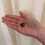 Devon Woodhill - Rock Solid Heart Charm | Malachite