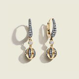 Lucy Delius - Diamond Ball Breaker Earrings