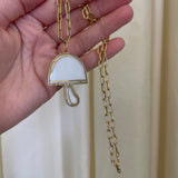 Brent Neale - Magic Mushroom Pendant with Turquoise