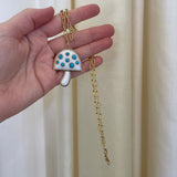 Brent Neale - Magic Mushroom Pendant with Turquoise