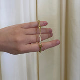 Melissa Kaye - Lola Needle Linked Bracelet