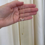 Melissa Kaye - Aria V Necklace Mini