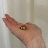 Sorellina - Tarot Baguette Ring - Blue Sapphire