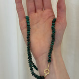 Sorellina - Malachite Beaded Necklace