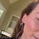 Cathy Waterman - Hummingbird Charm Earrings