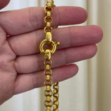 For Future Reference- 14K Yellow Gold Chain Collar Necklace