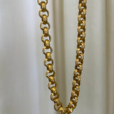 For Future Reference- 14K Yellow Gold Chain Collar Necklace