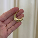 Harwell Godfrey- Mini Textured Moon Pendant