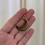 Harwell Godfrey- Mini Textured Moon Pendant