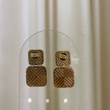 Harwell Godfrey- Granny Square Thelma Earrings