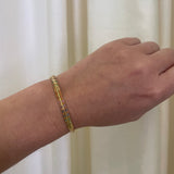 Harwell Godfrey- Knife Edge Rainbow Bangle
