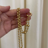 Jenna Blake - Ball Charm Chain with Diamond Clasp