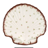Carolina Irving & Daughters - Lily Brown Concha Serving Plate