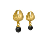 HOWL - Bettina Tahitian Pearl Earrings - Large