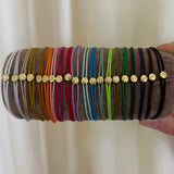 Octavia Elizabeth - Brown Parachute Nesting Gem Bracelet