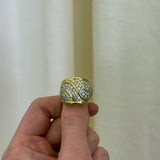For Future Reference - Gold Ring with Diamonds