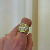 For Future Reference - Gold Ring with Diamonds
