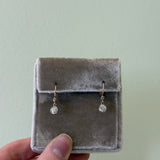 For Future Reference Vintage Diamond Drop Earrings