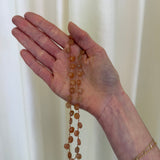 Ivarene- Sunk Haze Peach Moonstone Necklace
