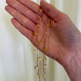 Ivarene- Mil Drops and Beads Citrine Necklace