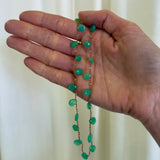Ivarene- Evergreen Drops and Beads Chrysoprase Necklace