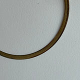 For Future Reference Vintage - Reversible 14" Herringbone Necklace