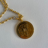 Buddha Mama: Mandala Clementine Enamel Pendant