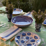 Carolina Irving & Daughters - Cobalt Blue Squiggle Serving Bowl