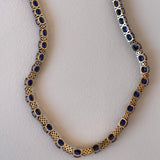 For Future Reference - Sapphire and Diamond Necklace