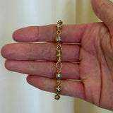 Lucy Delius - Baby Diamond Ball Breaker Bracelet (Antique Finish)