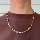 HOWL - Addai Link Pearl Necklace Asymmetric