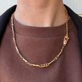 HOWL - Tube Link Necklace 18"