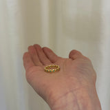 Octavia Elizabeth - Emerald Nesting Gem Eternity Ring