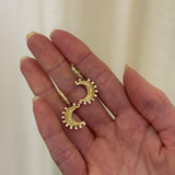 Marlo Laz - Southwest Moon Earrings Small