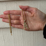 Marlo Laz - Large Wheat Chain - 18in