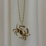 Brent Neale - Large Zodiac Pendant on 18” Chain - Cancer