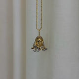 Brent Neale - Medium Zodiac Pendant with 18” Chain - Virgo