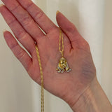 Brent Neale - Medium Zodiac Pendant with 18” Chain - Virgo