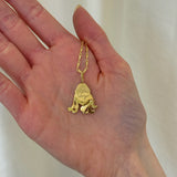 Brent Neale - Medium Zodiac Pendant with 18” Chain - Virgo