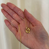 Brent Neale - Small Zodiac Pendant on 16” Chain - Pisces