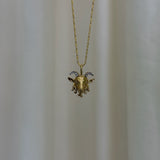 Brent Neale - Small Zodiac Pendant on 16” Chain - Capricorn