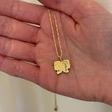 Brent Neale - Small Zodiac Pendant on 16” Chain - Gemini